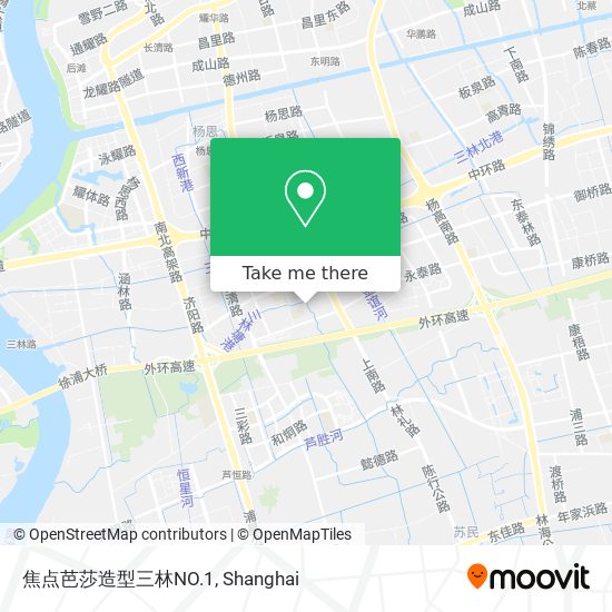 焦点芭莎造型三林NO.1 map