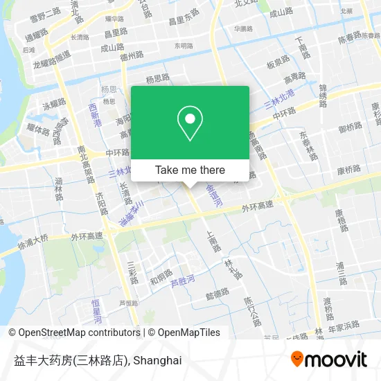 益丰大药房(三林路店) map