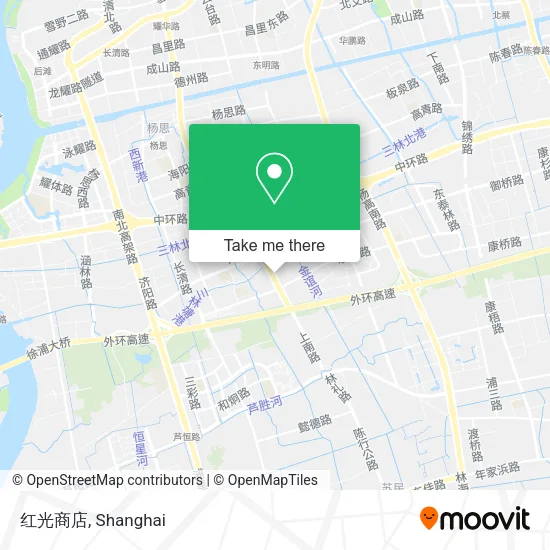 红光商店 map