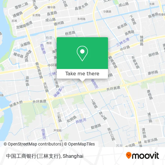 中国工商银行(三林支行) map