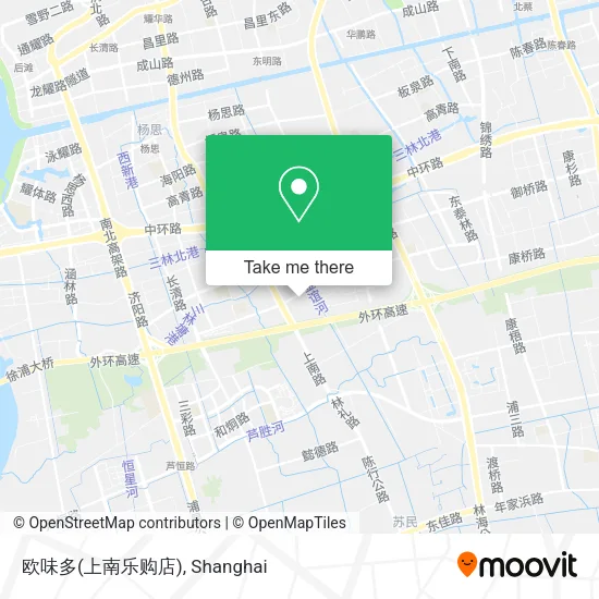欧味多(上南乐购店) map