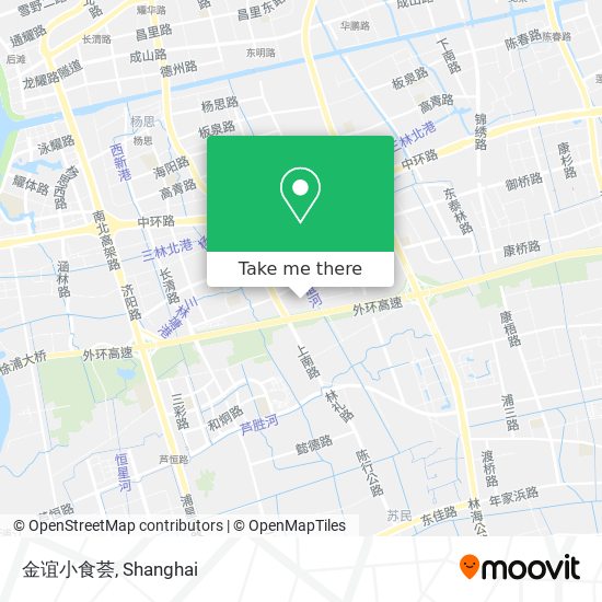 金谊小食荟 map