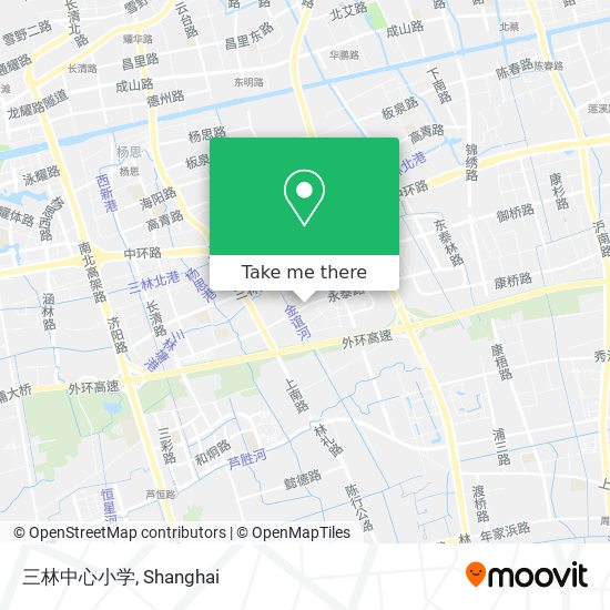 三林中心小学 map