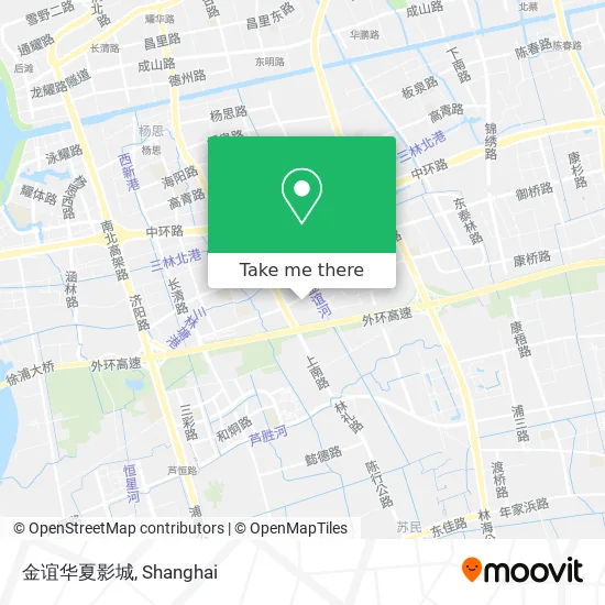 金谊华夏影城 map