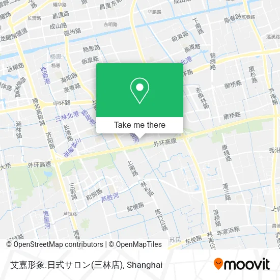 艾嘉形象.日式サロン(三林店) map