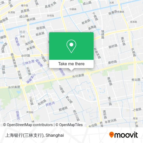 上海银行(三林支行) map