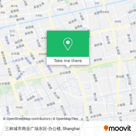 三林城市商业广场东区-办公楼 map