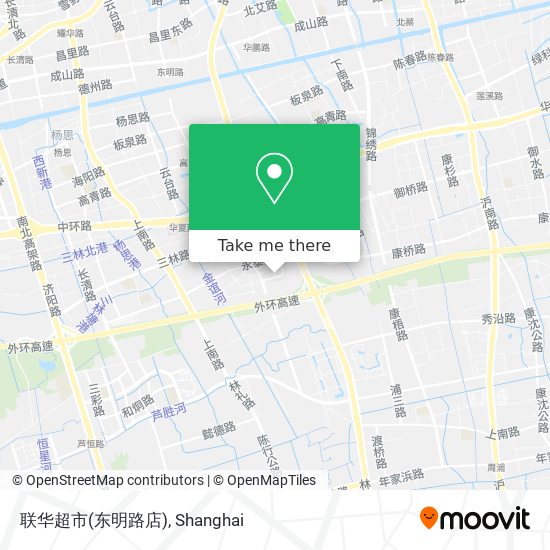 联华超市(东明路店) map