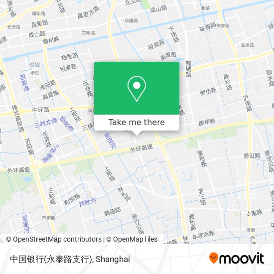 中国银行(永泰路支行) map