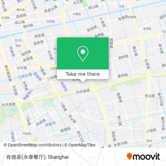 肯德基(永泰餐厅) map