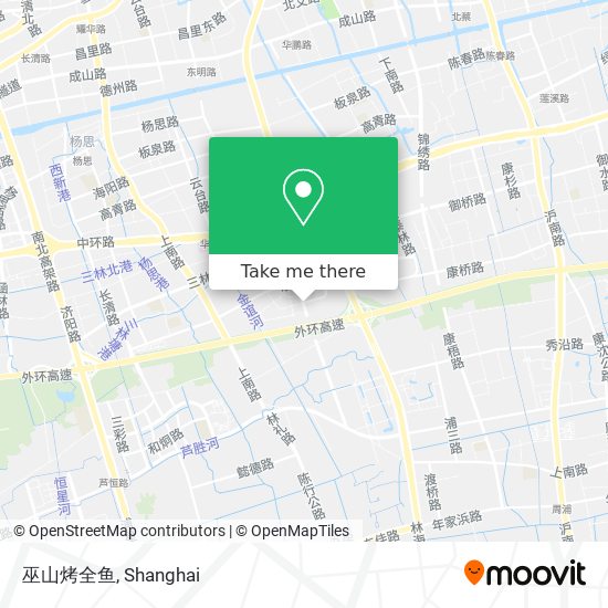 巫山烤全鱼 map