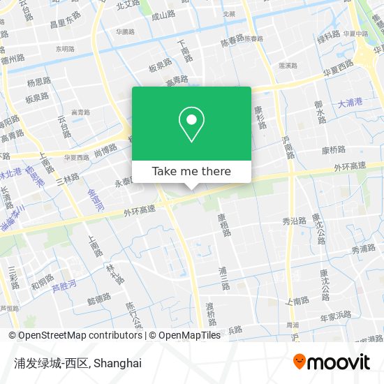 浦发绿城-西区 map