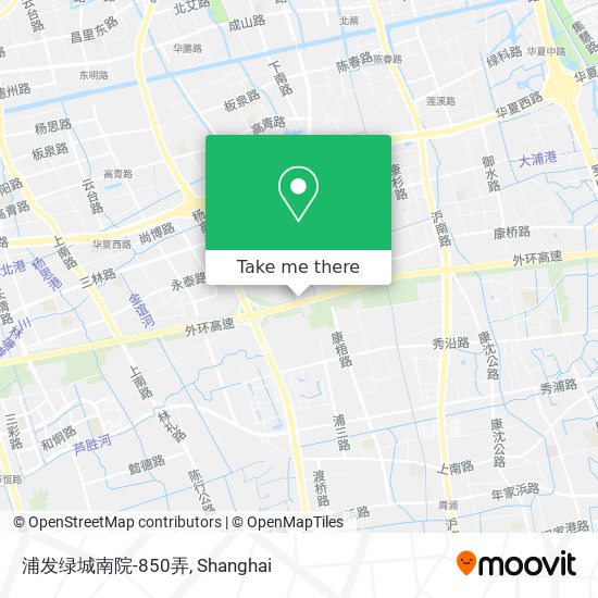 浦发绿城南院-850弄 map