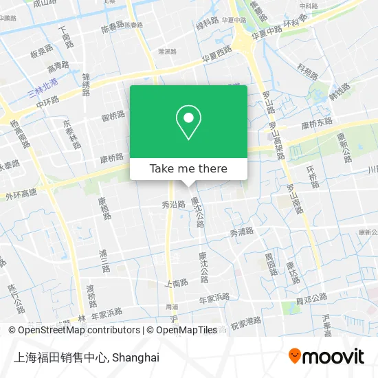 上海福田销售中心 map