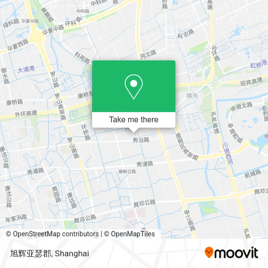 旭辉亚瑟郡 map