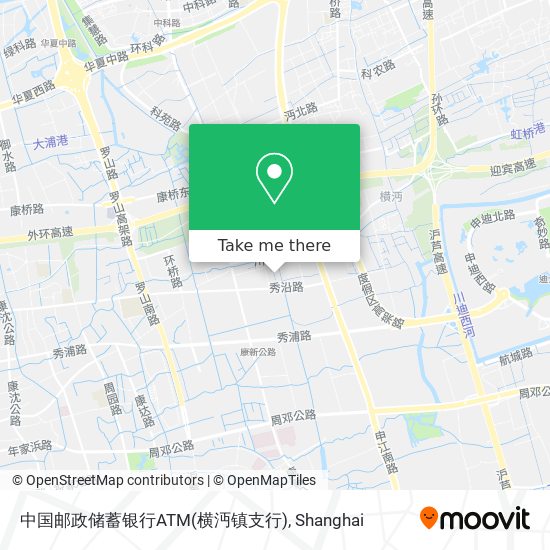 中国邮政储蓄银行ATM(横沔镇支行) map