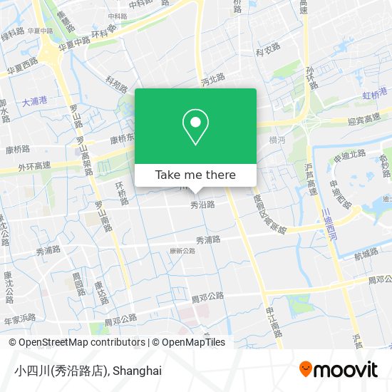 小四川(秀沿路店) map