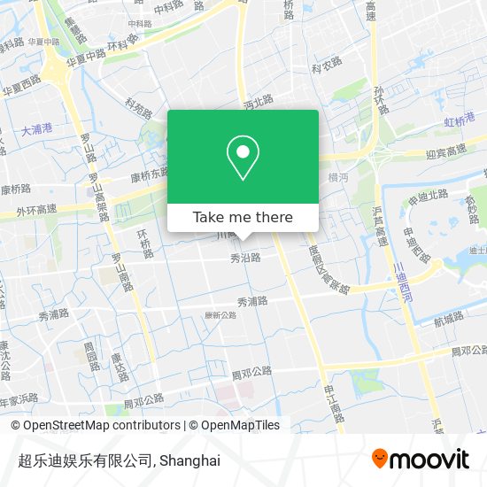 超乐迪娱乐有限公司 map