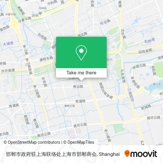邯郸市政府驻上海联络处上海市邯郸商会 map