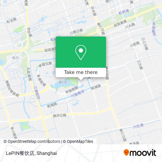 LePIN餐饮店 map