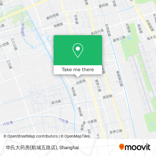 华氏大药房(航城五路店) map