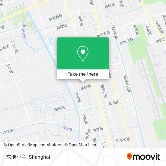 东港小学 map