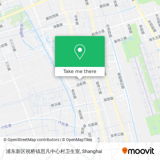 浦东新区祝桥镇思凡中心村卫生室 map