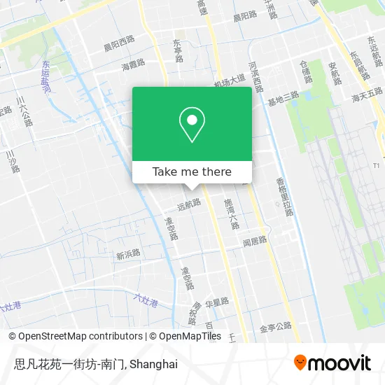 思凡花苑一街坊-南门 map