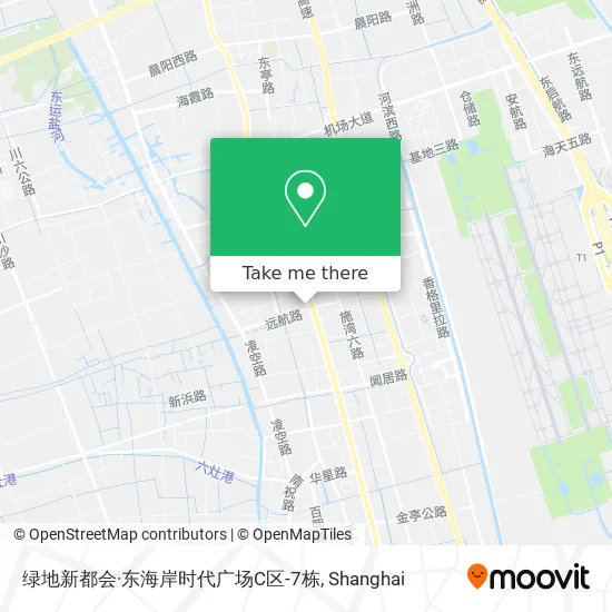 绿地新都会·东海岸时代广场C区-7栋 map