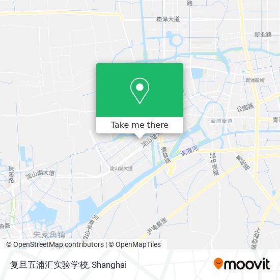复旦五浦汇实验学校 map