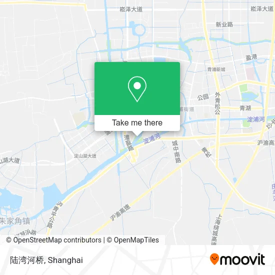 陆湾河桥 map