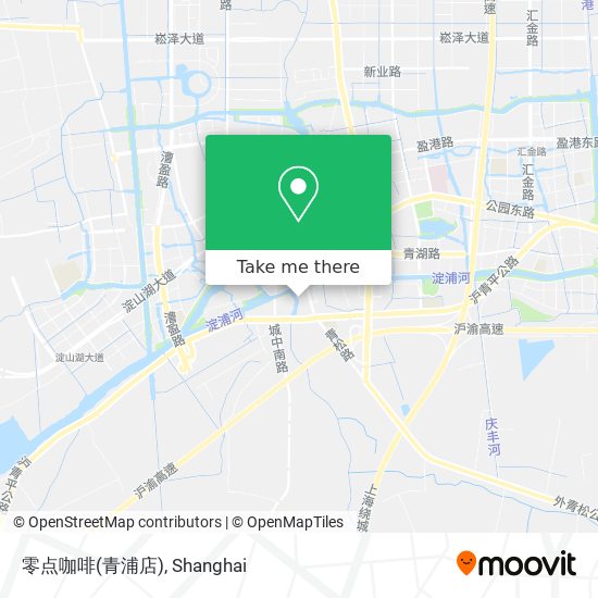 零点咖啡(青浦店) map