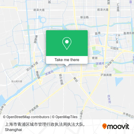 上海市青浦区城市管理行政执法局执法大队 map