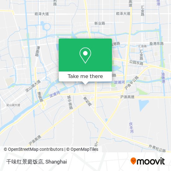 千味红景庭饭店 map