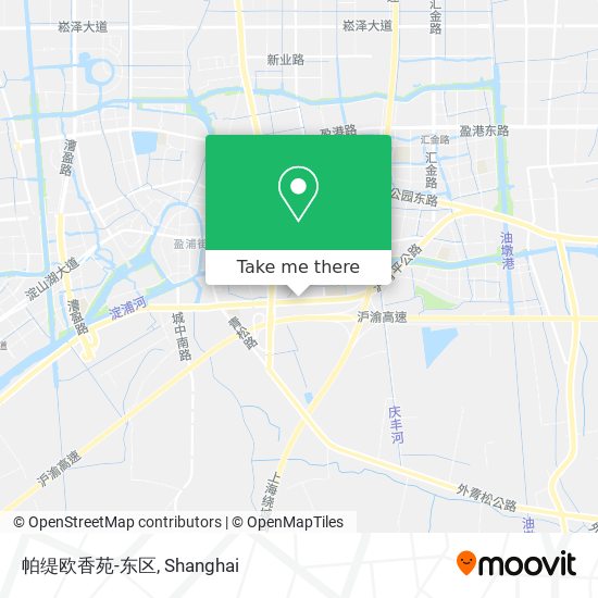 帕缇欧香苑-东区 map