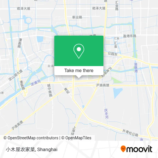 小木屋农家菜 map