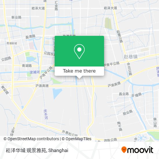 崧泽华城·观景雅苑 map