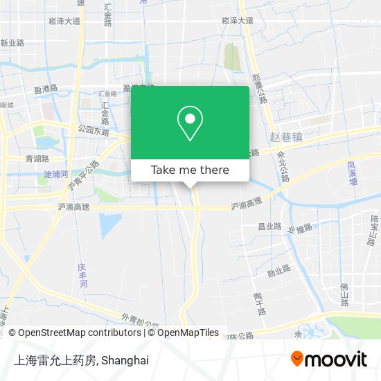 上海雷允上药房 map