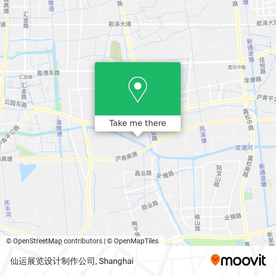 仙运展览设计制作公司 map