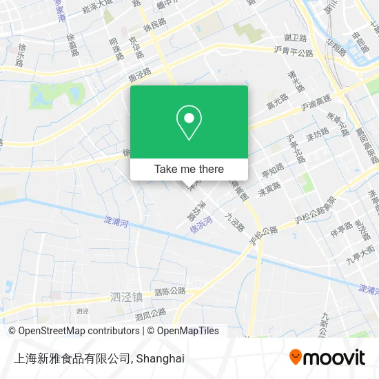 上海新雅食品有限公司 map
