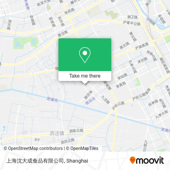 上海沈大成食品有限公司 map
