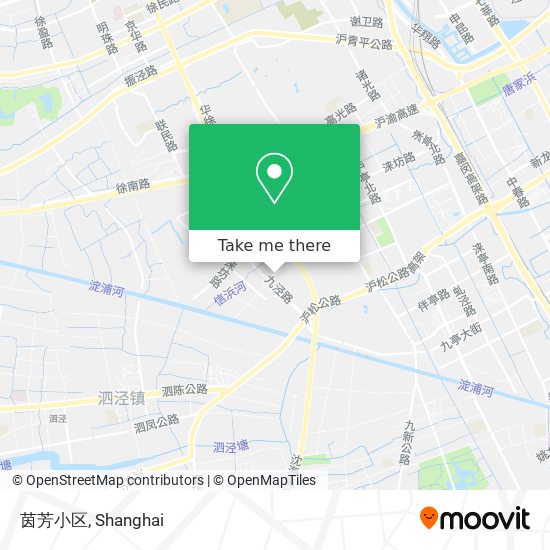 茵芳小区 map