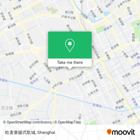 欧麦量贩式歌城 map