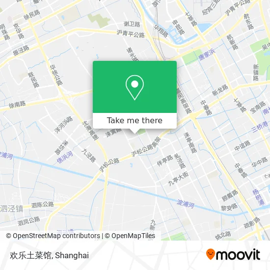 欢乐土菜馆 map