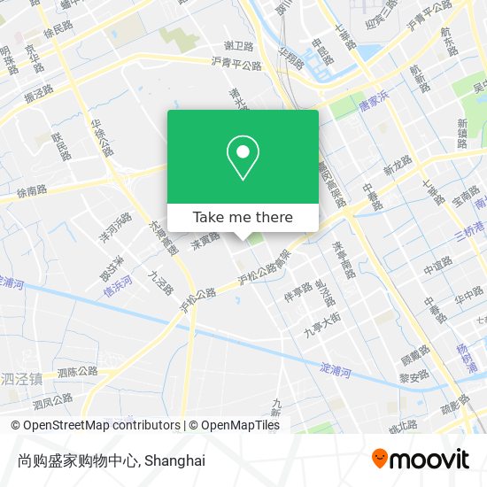 尚购盛家购物中心 map