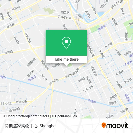 尚购盛家购物中心 map