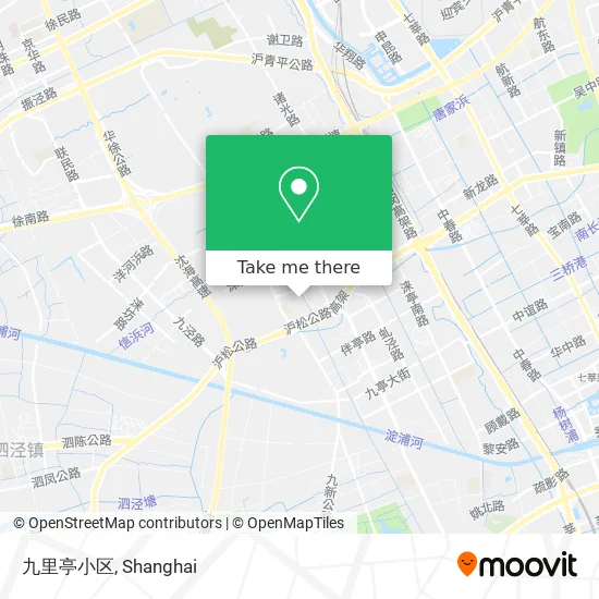 九里亭小区 map