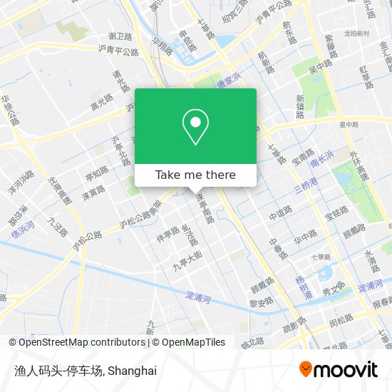 渔人码头-停车场 map