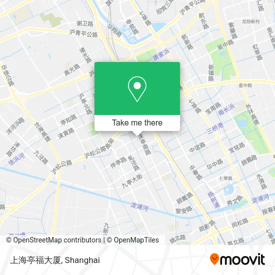 上海亭福大厦 map