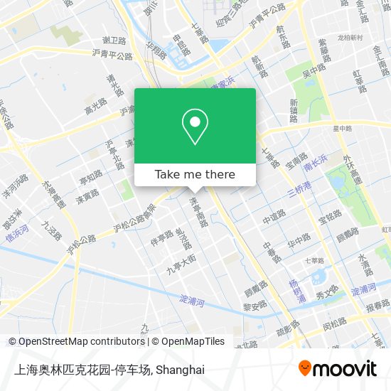 上海奥林匹克花园-停车场 map